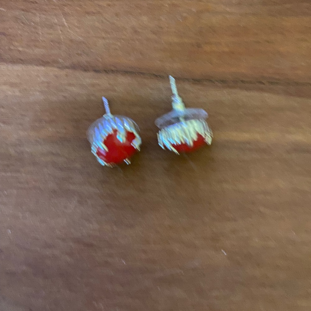 Kendra Scott Red Studs